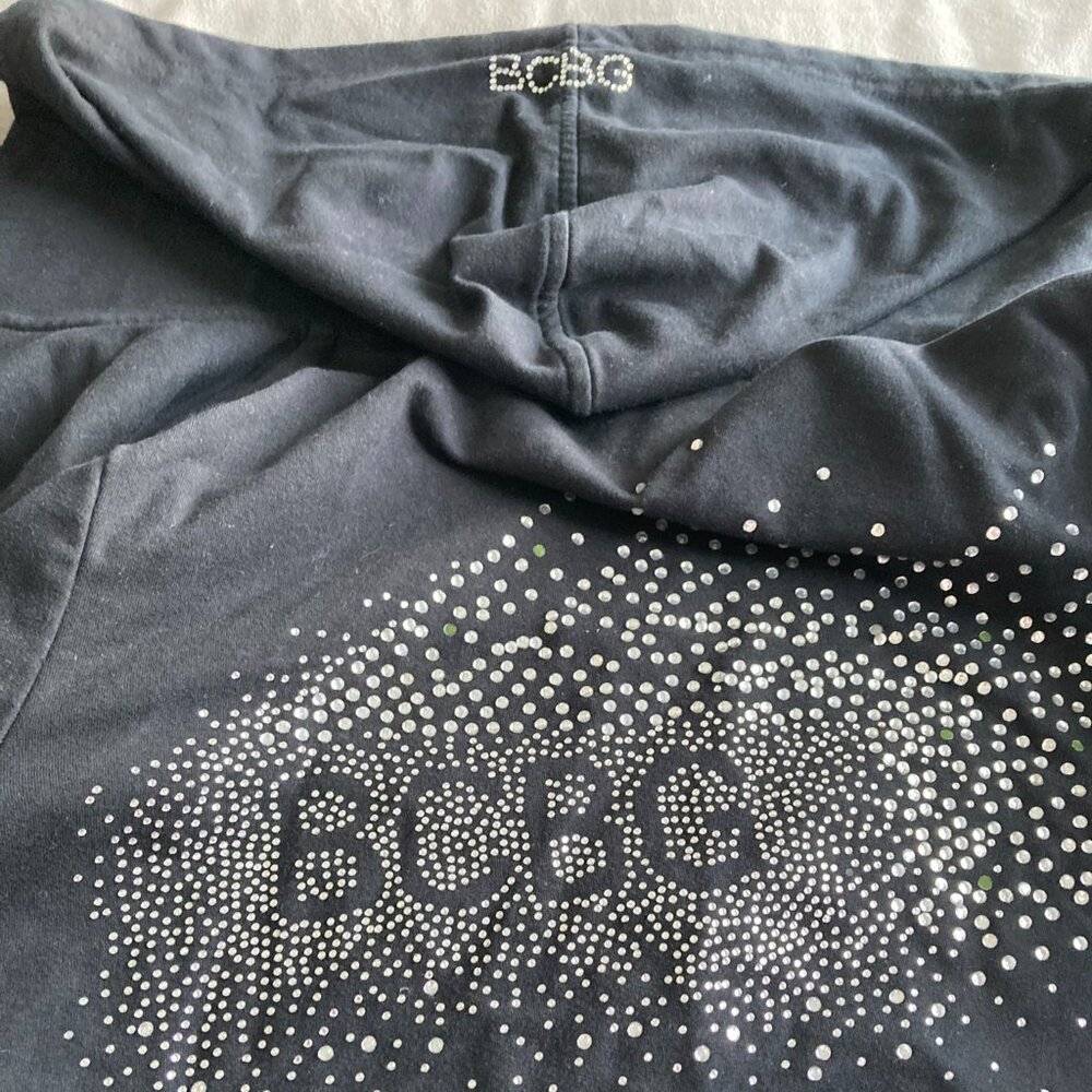 BCBG Maxazria black hoodie